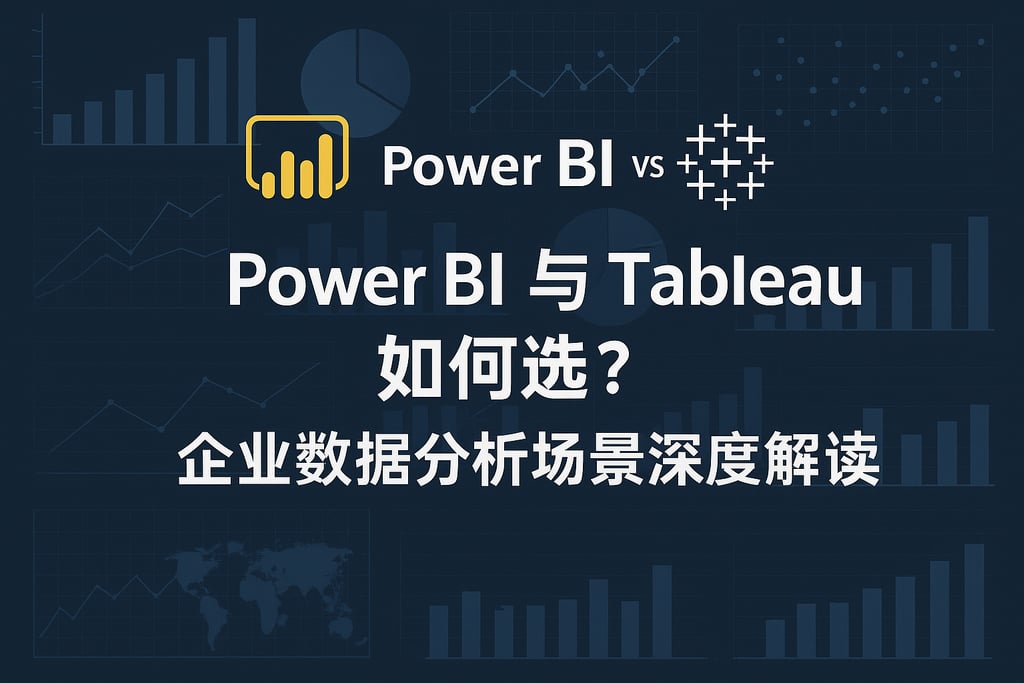 Power BI与Tableau如何选？企业数据分析场景深度解读
